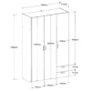 Kleiderschrank BOSTON 12