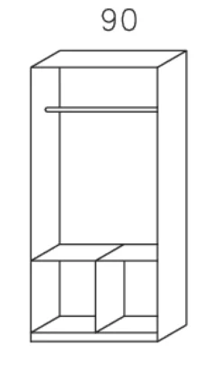Kleiderschrank CELLE