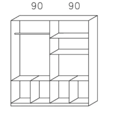 Kleiderschrank CELLE