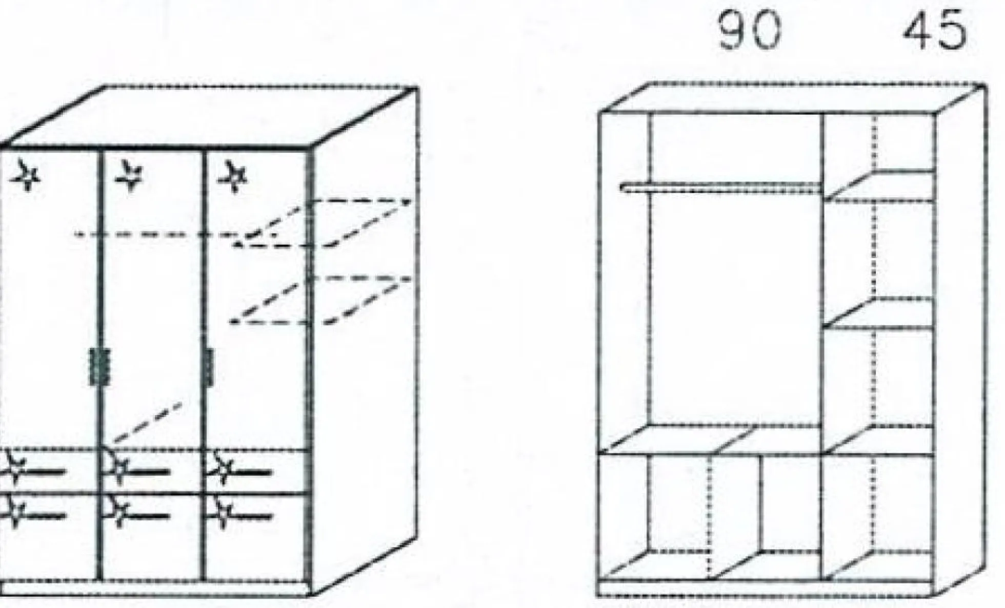 Kleiderschrank CELLE