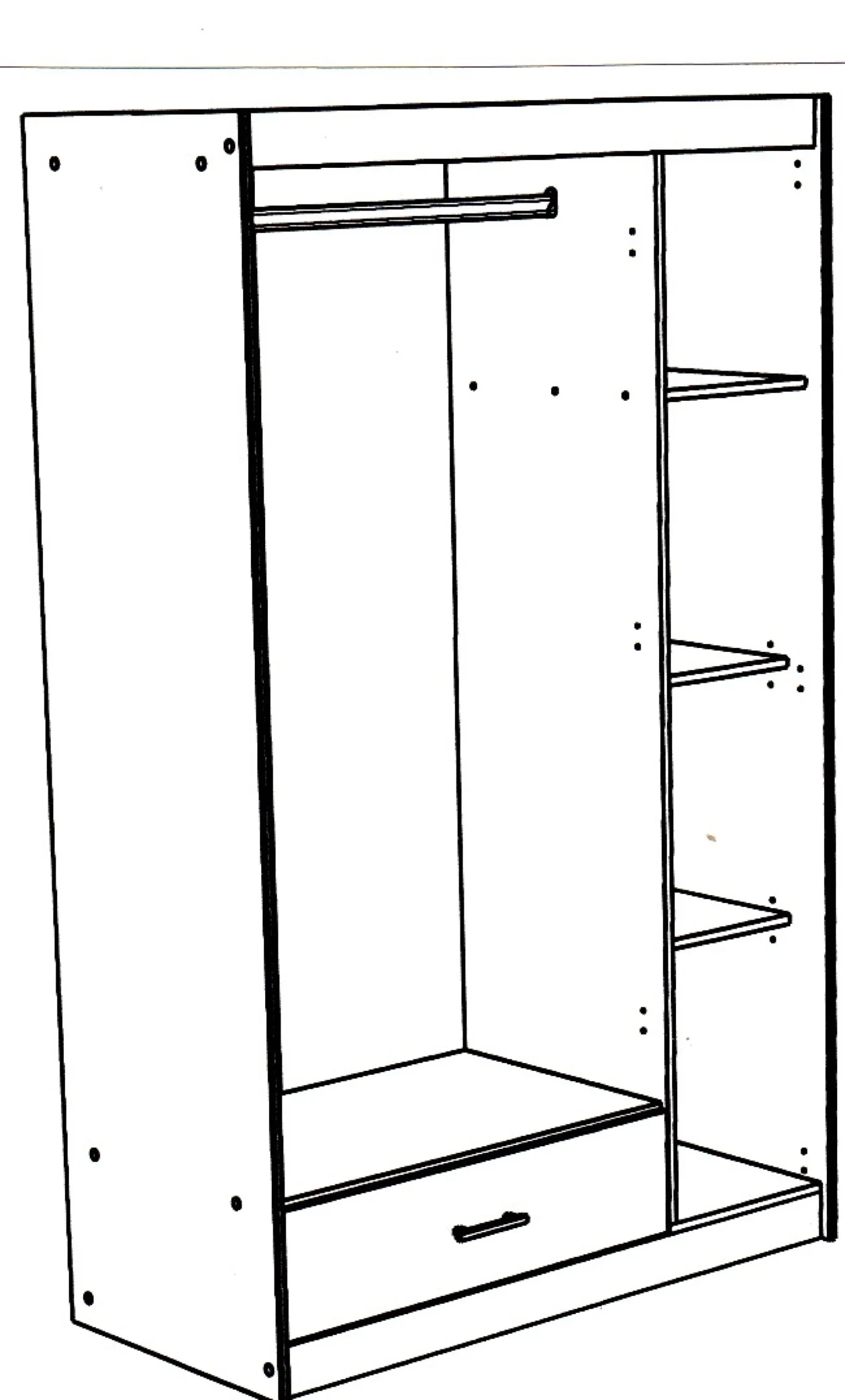 Kleiderschrank CHARLY 20