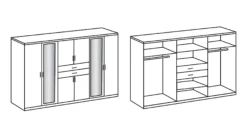 Kleiderschrank DIVER