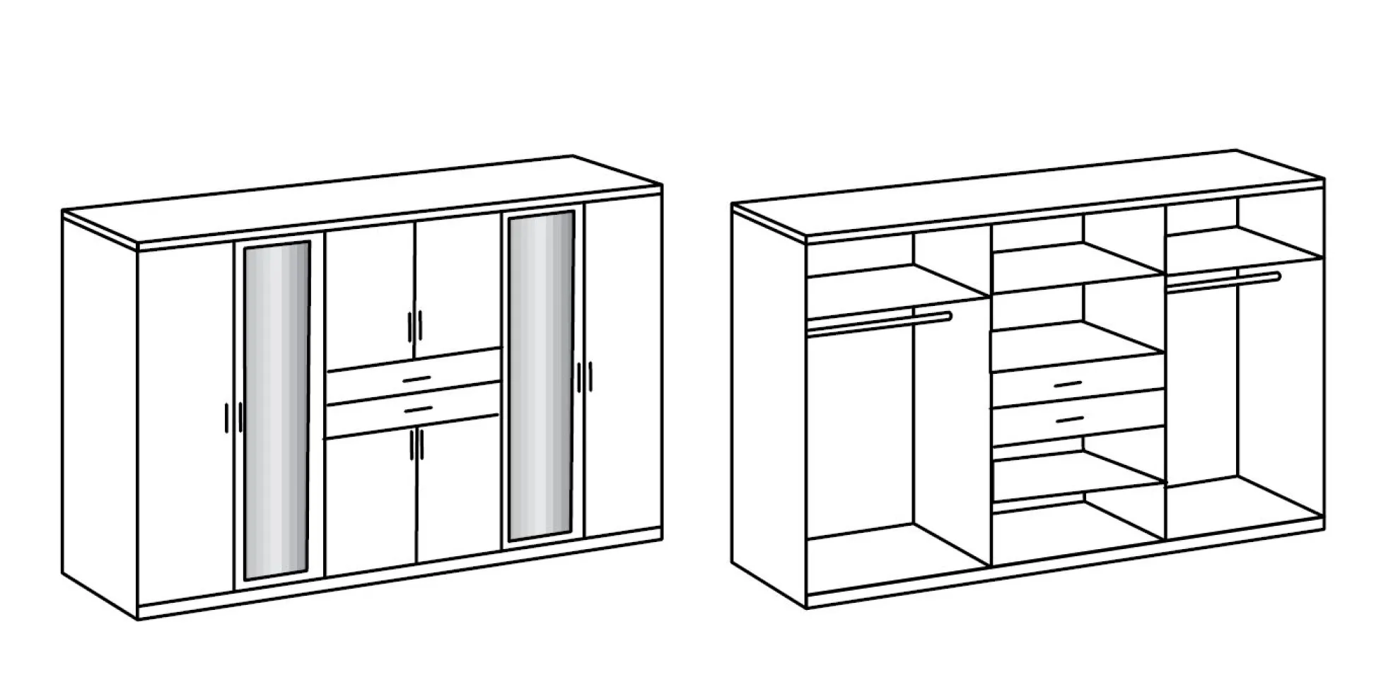 Kleiderschrank DIVER