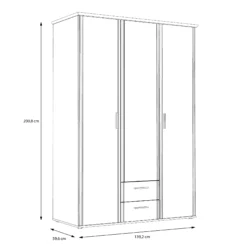 Kleiderschrank GLORIA
