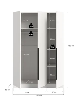 Kleiderschrank KOPENHAGEN