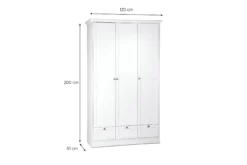 Kleiderschrank LANDWOOD 18