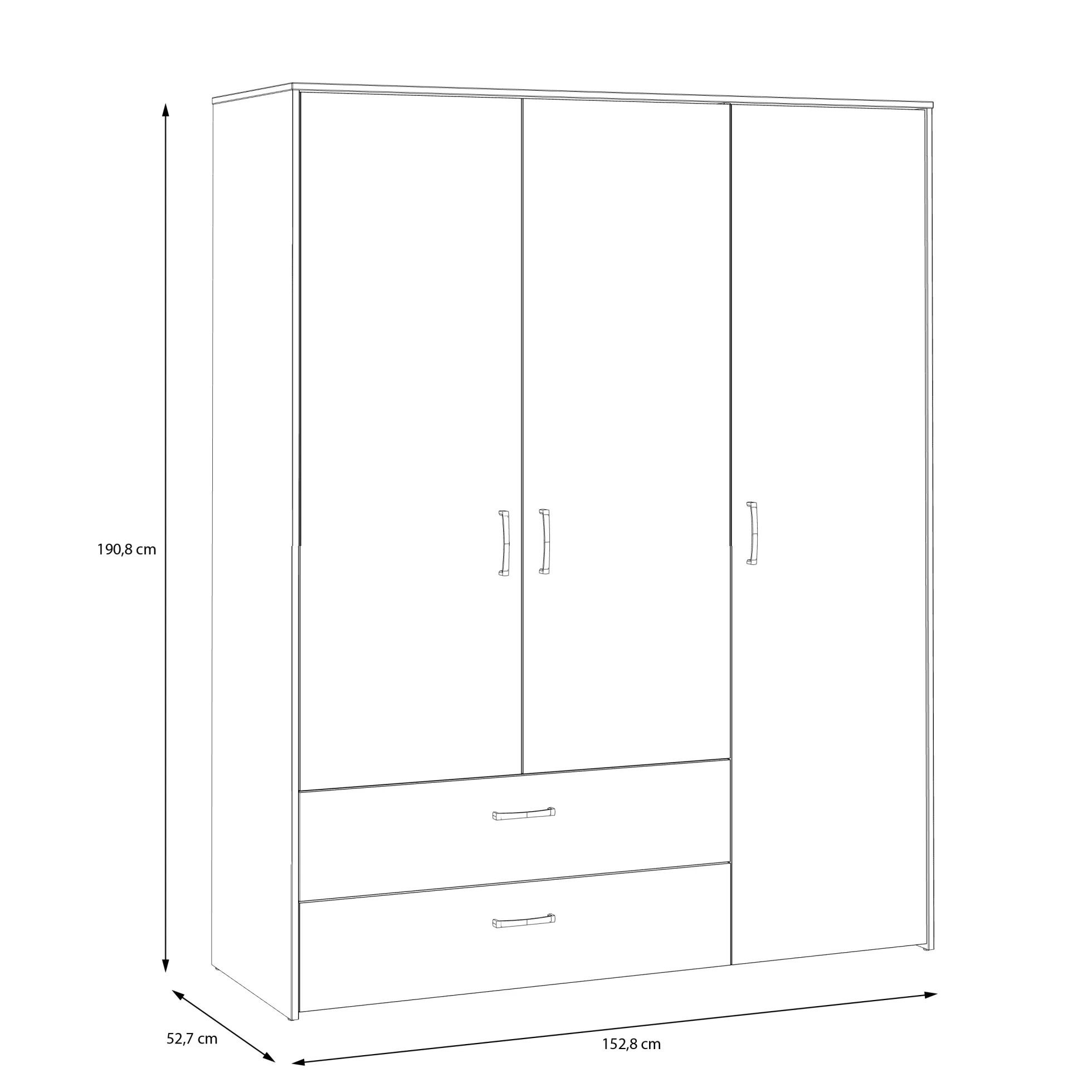 Kleiderschrank PALDISKI