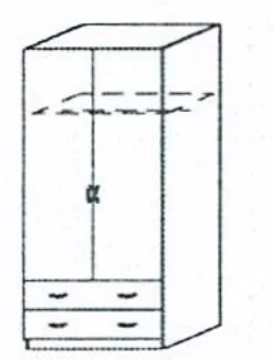 Kombi-Drehtürenschrank CASE