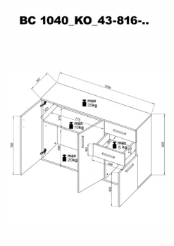 Kommode BC 1040