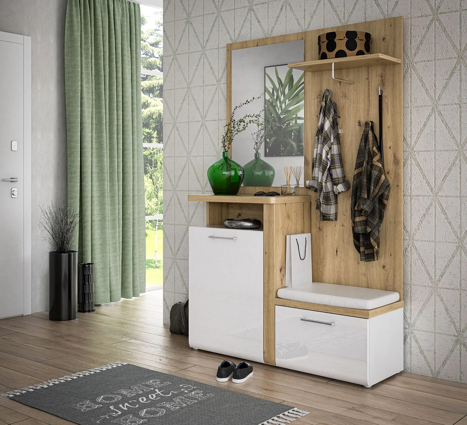 Kompaktgarderobe TULUZA
