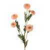 Kunstblume Chrysantheme PFIRSICH