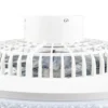 LED Deckenventilator Kristall-Rand HARSTAD