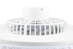 LED Deckenventilator Kristall-Rand HARSTAD