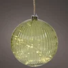 LED Glaskugel 20cm HERBST