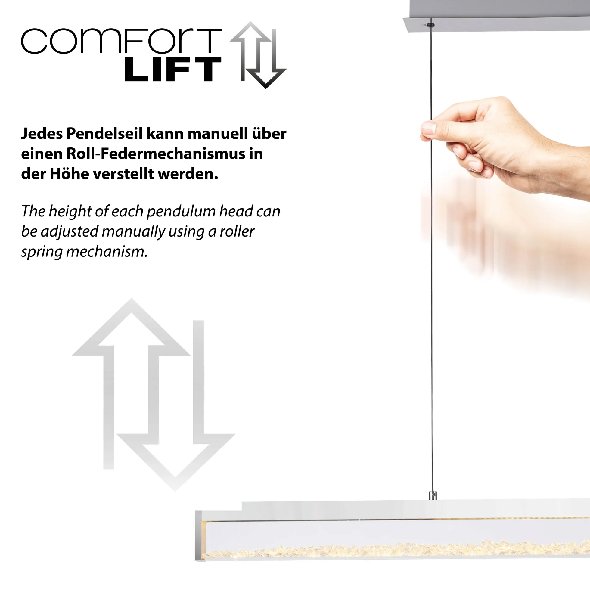 LED Pendelleuchte SPLENDA