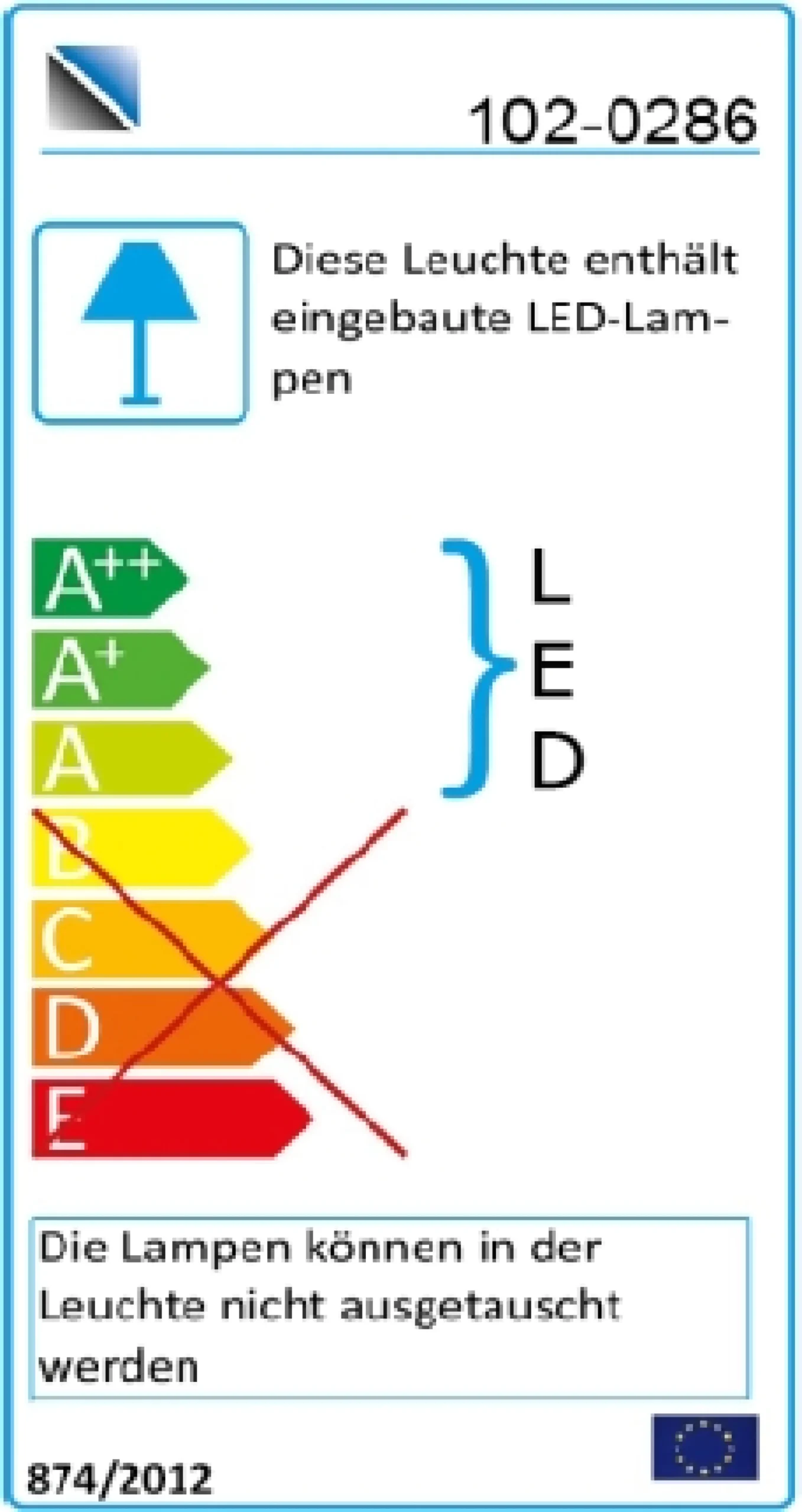 LED-Rückwandbeleuchtung 99 DK HO 72