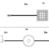 LED Unterbauspot SYNNAX 1100-741-00