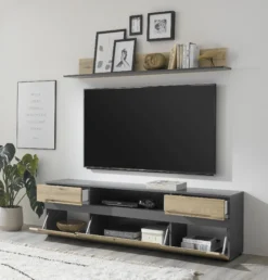 Lowboard mit Wandboard CORK