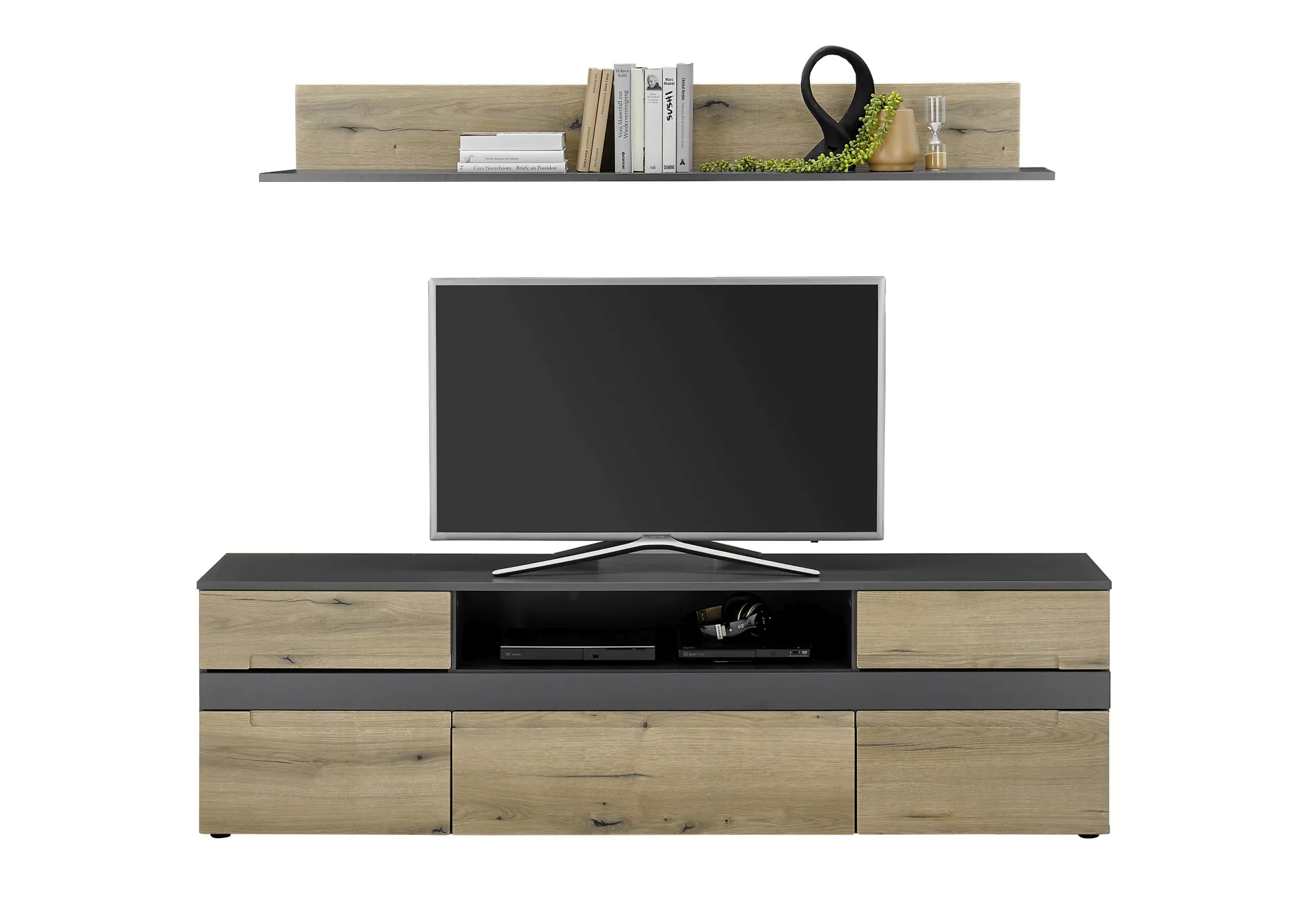 Lowboard mit Wandboard CORK