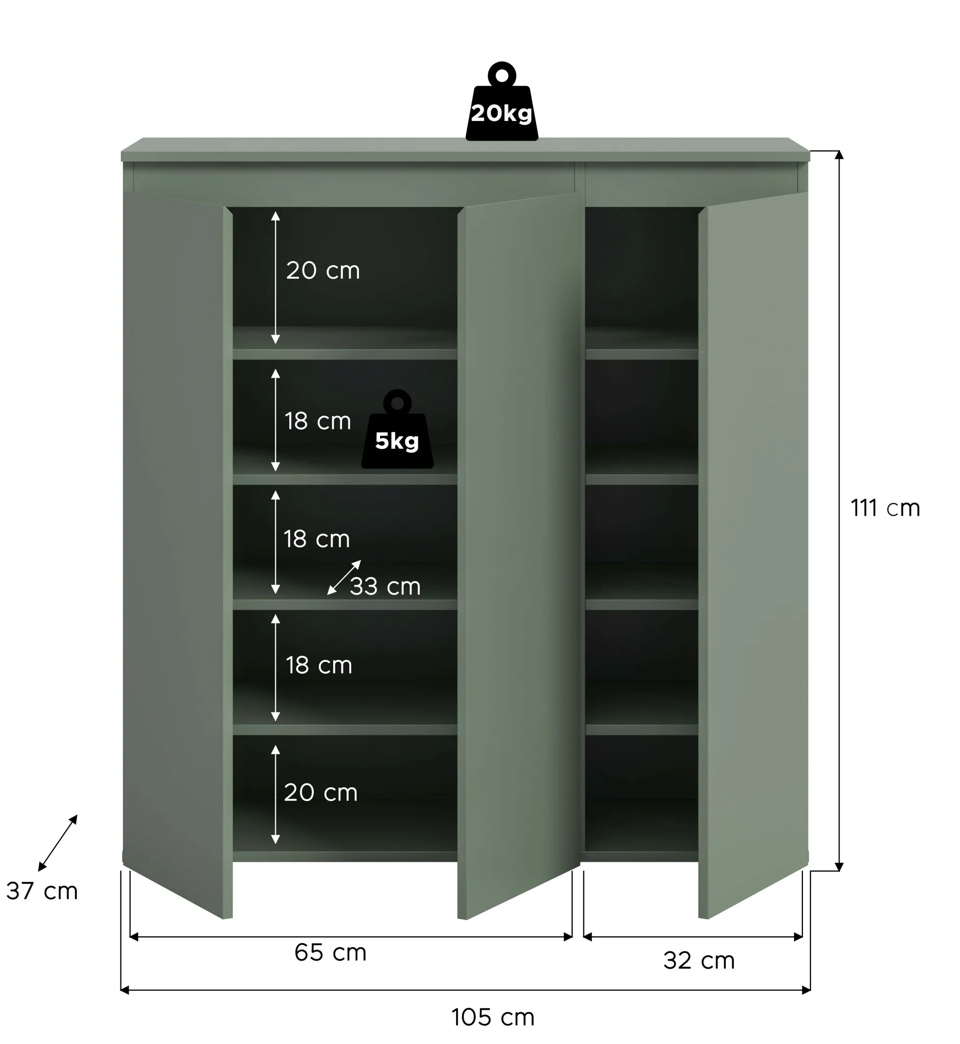 Mehrzweckschrank SCARPA