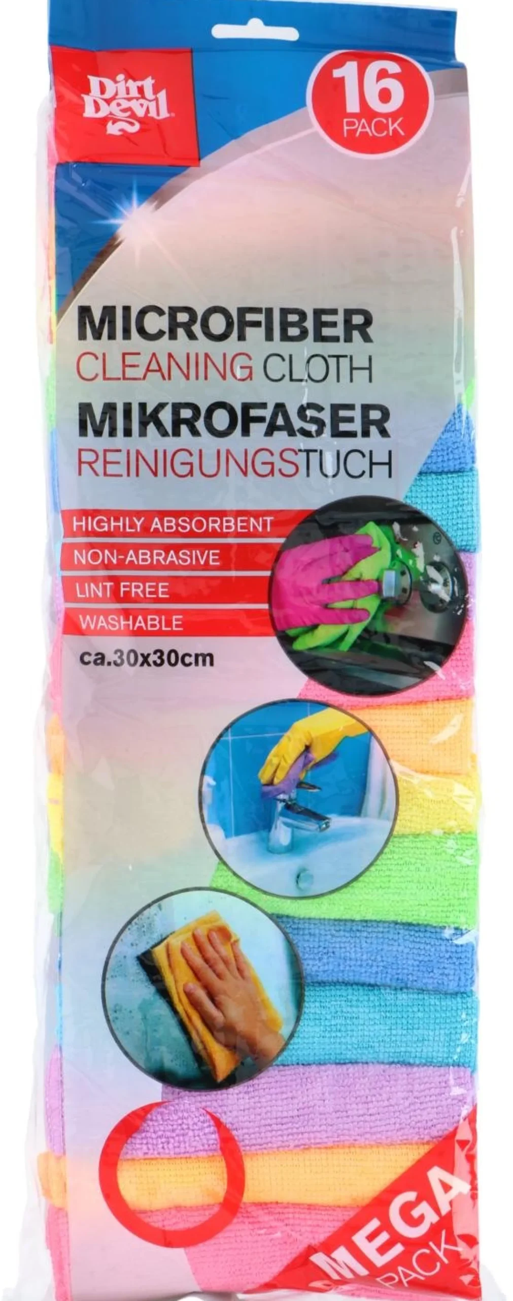 Mikrofasertücher 16tlg DIRT DEVIL