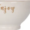 Müslischale mit Schriftzug Enjoy EH