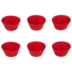 Muffin Silikonformen 6tlg. KITCHEN