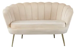 Muschelsofa 2-Sitzer BANDUNG