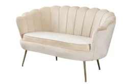 Muschelsofa 2-Sitzer BANDUNG