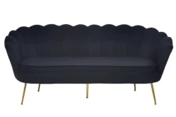 Muschelsofa 3-Sitzer BANDUNG