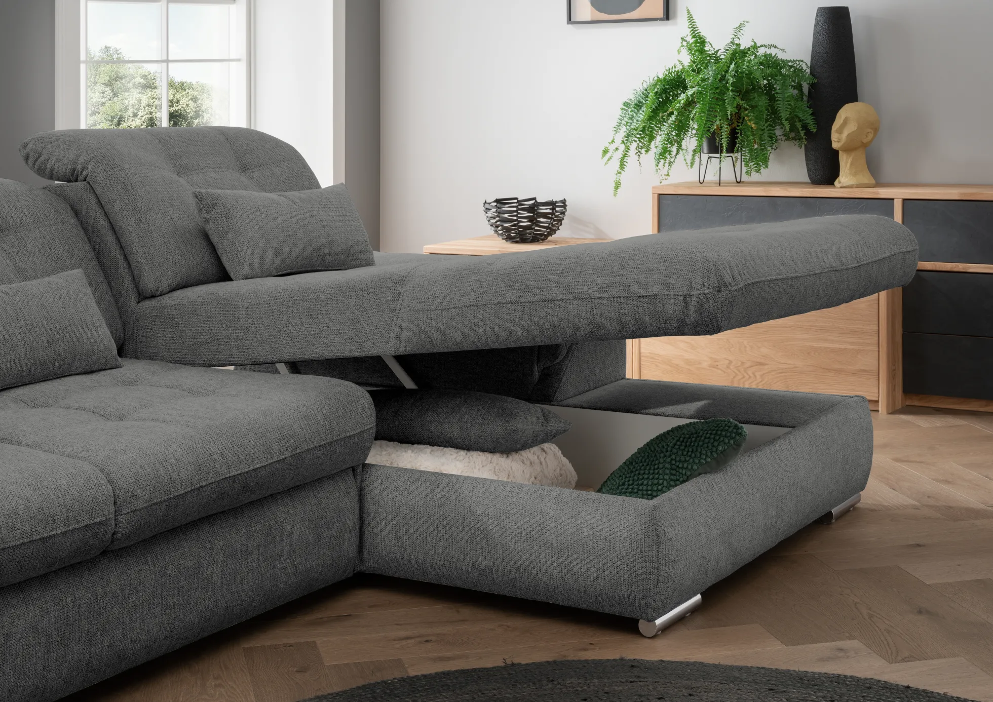 Polsterecke mit Funktion PARGA