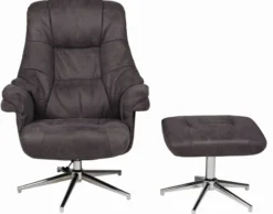Relax Chair mit Hocker BURNABY