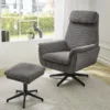 Relaxsessel mit Hocker HAMAR