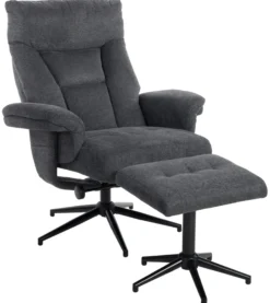 Relaxsessel mit Hocker OLVERA