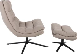 Relaxsessel mit Hocker PORTO