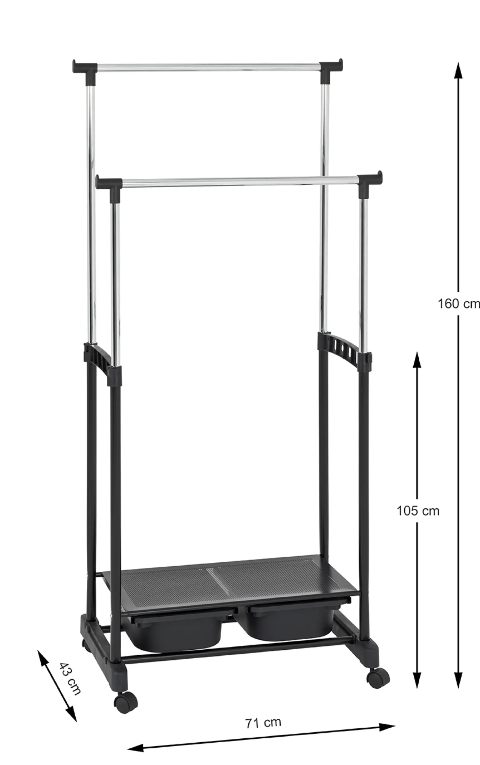 Rollgarderobe 44577