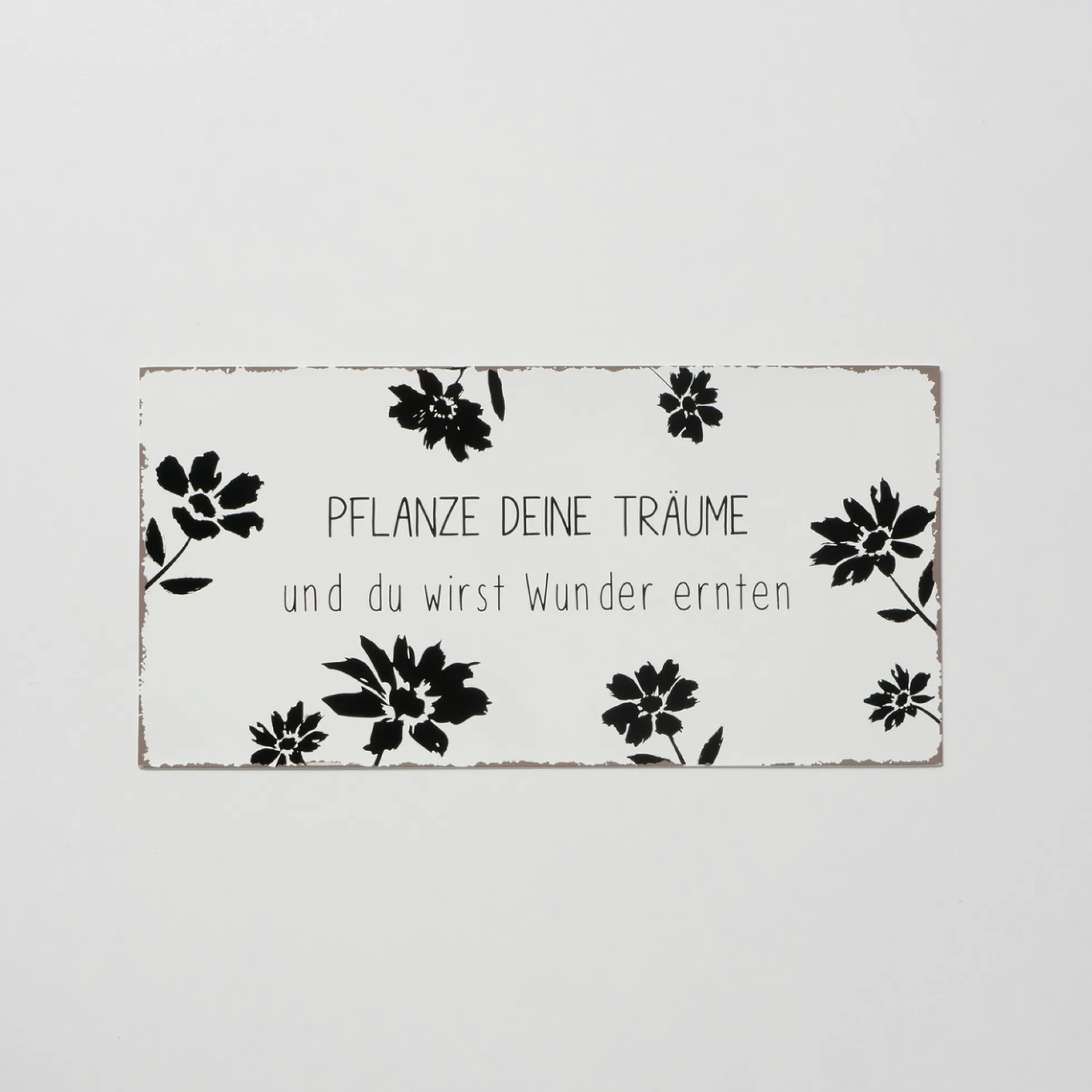Schild mit Spruch ESRA