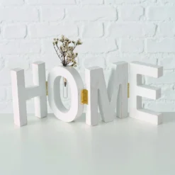 Schriftzug sortiert HOME