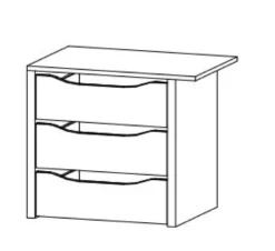 Schubkasteneinsatz A0033.9860