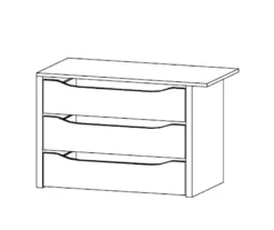 Schubkasteneinsatz A0033.9866