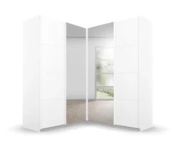 Schwebetüreneckschrank QUADRA