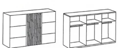 Schwebetürenschrank ANDORRA