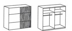 Schwebetürenschrank ANDORRA