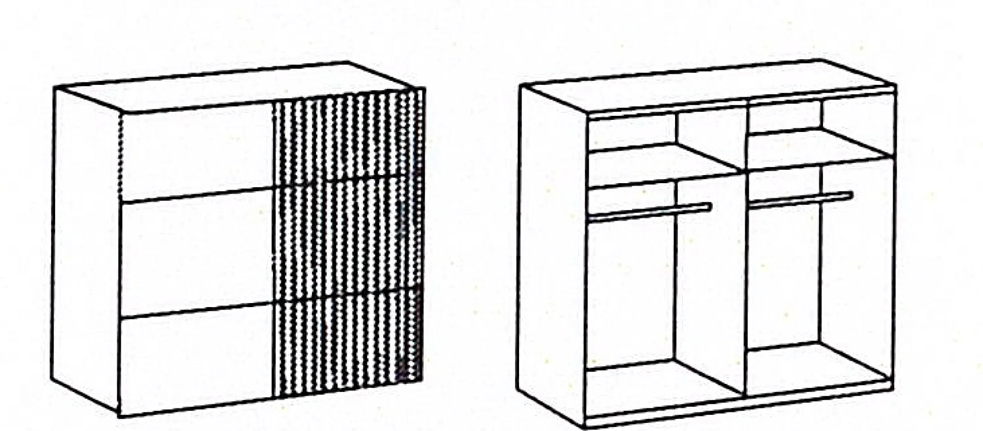 Schwebetürenschrank ANDORRA
