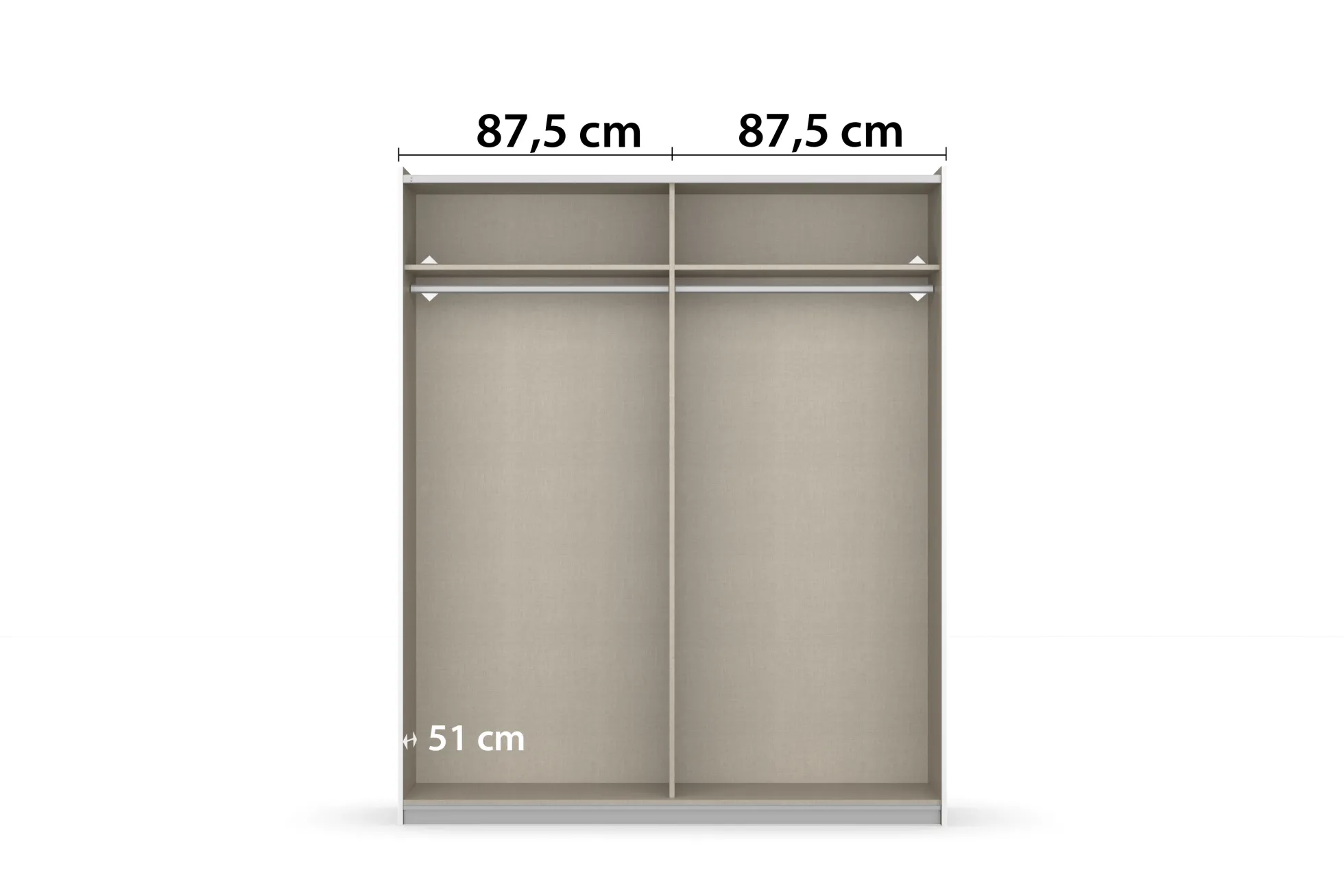 Schwebetürenschrank AURELIO