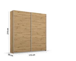 Schwebetürenschrank AURELIO