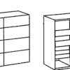 Schwebetürenschrank BARCELONA