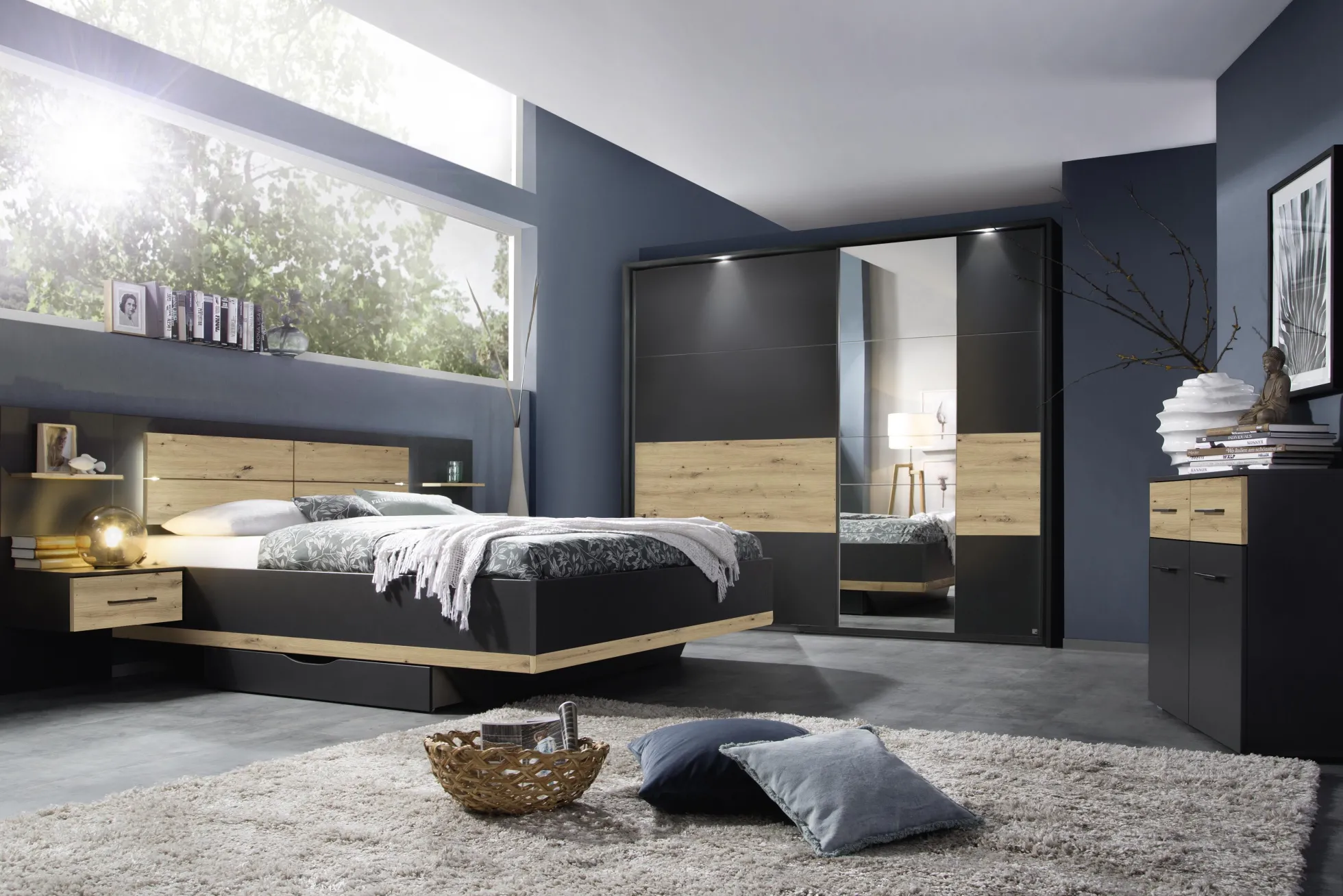 Schwebetürenschrank BOSTON EXTRA