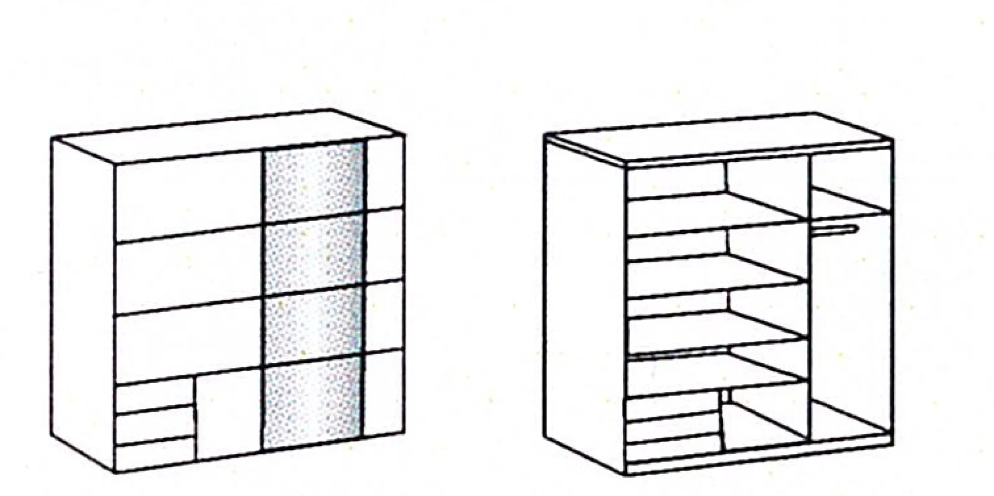 Schwebetürenschrank EMDEN