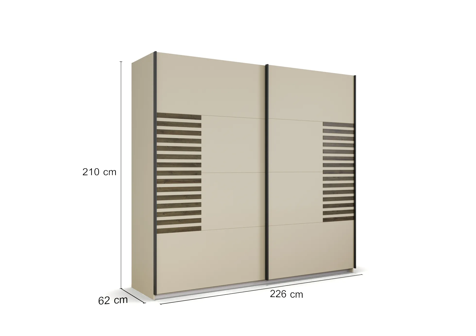 Schwebetürenschrank LISSABON